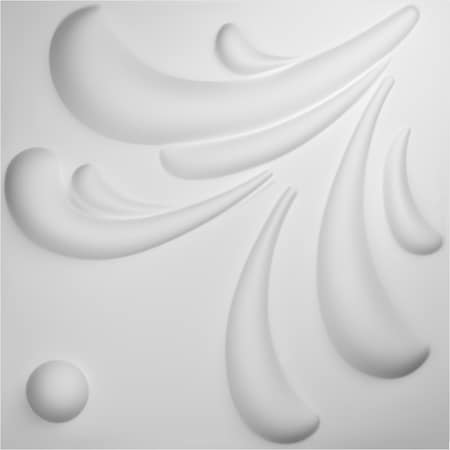 Ekena Millwork 19 5/8in. W x 19 5/8in. H Acacia EnduraWall Decorative 3D Wall Panel, White, 10PK WP20X20ACWH-CASE-10